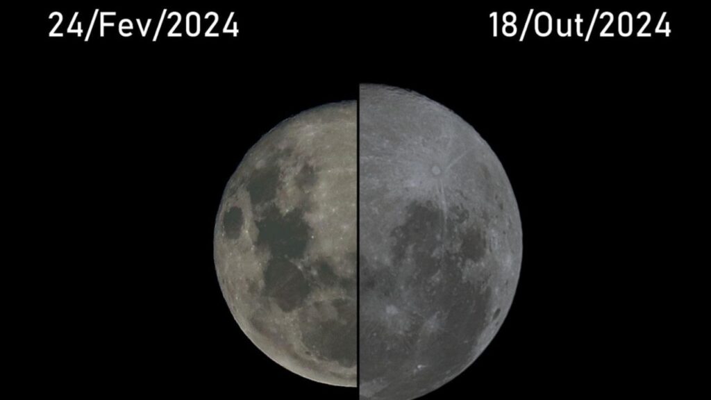 Moradores de Goiás poderão observar Superlua de 2025 até quinta-feira (06)