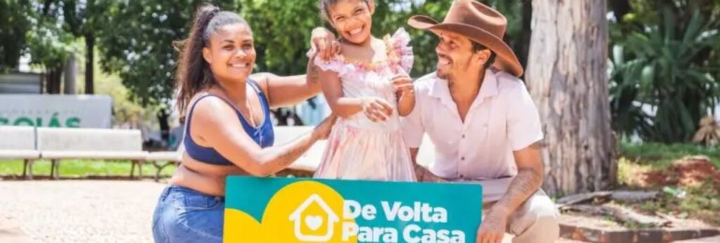 De Volta Para Casa: programa de Goiás ajuda pessoas a reencontrarem suas famílias