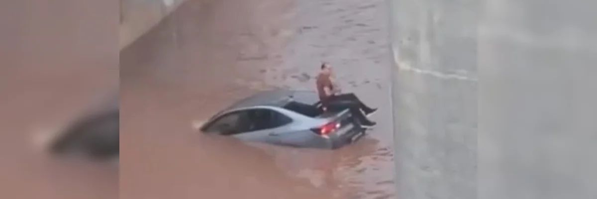 Após temporal em Goiânia, bombeiros orientam como agir em situações de alagamento