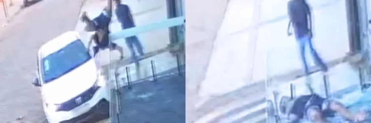 Câmeras flagram momento em que adolescente é atropelado de forma intencional em Trindade