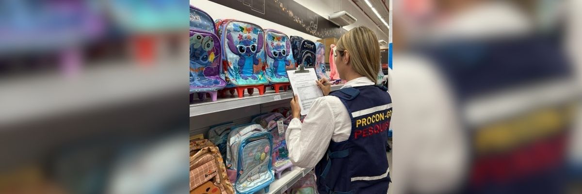Procon aponta variação de 812% no preço do material escolar