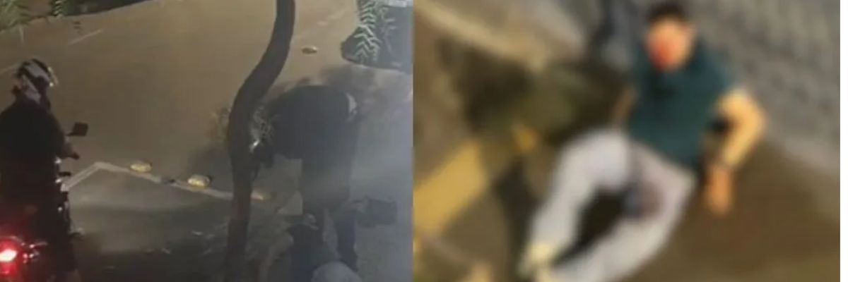 Homem é agredido por motociclistas e vítima de ataque homofóbico no Setor Bueno, em Goiânia