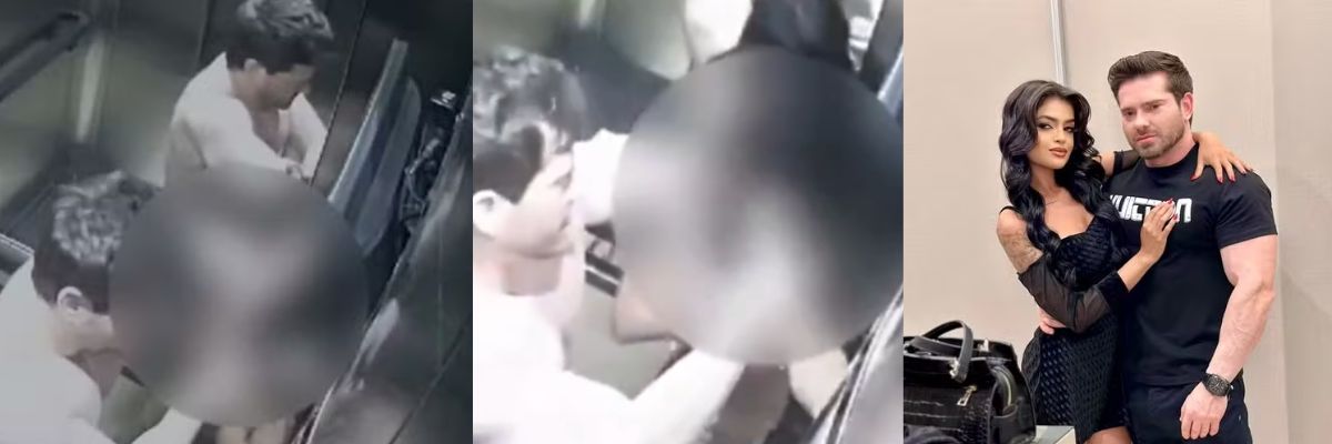 Influenciadora desmaia após ser sufocada pelo namorado dentro de elevador, em Goiânia