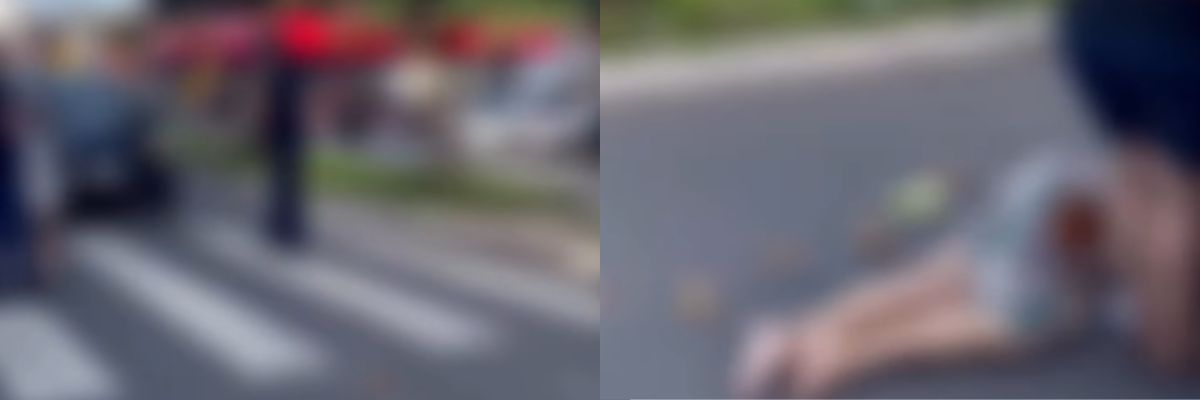 Idosa é atropelada ao atravessar faixa de pedestres em Aparecida de Goiânia