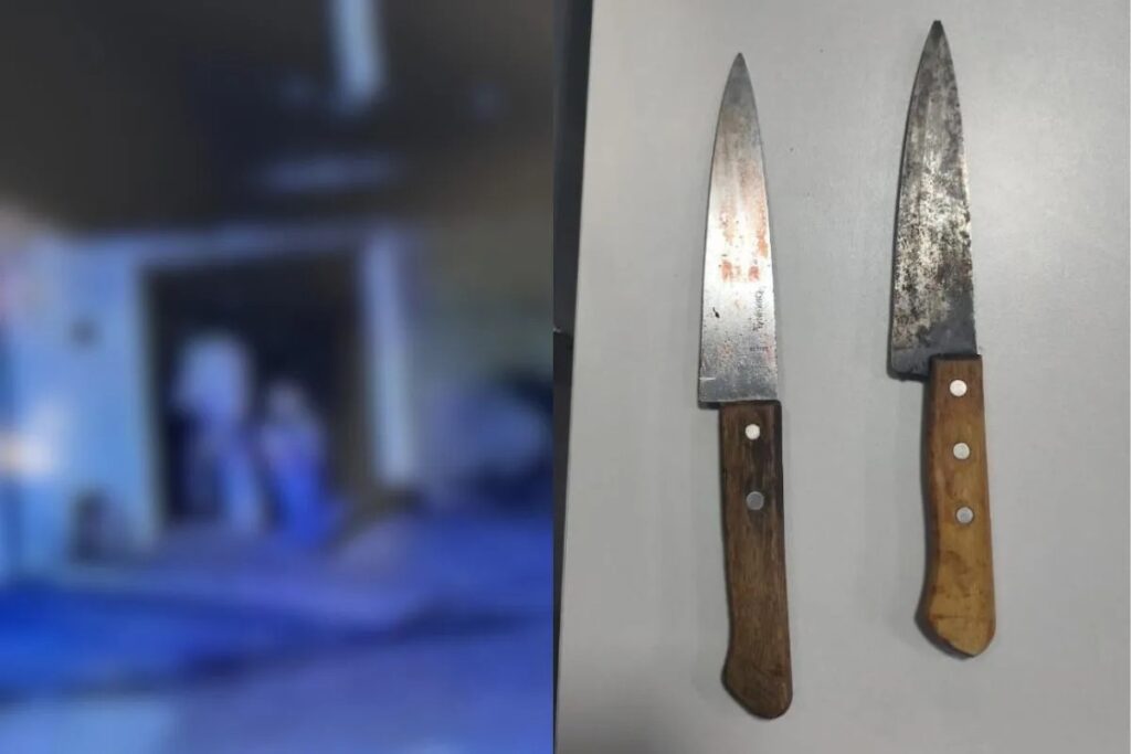 Mulher é presa suspeita de matar a própria mãe a facadas em Guapó