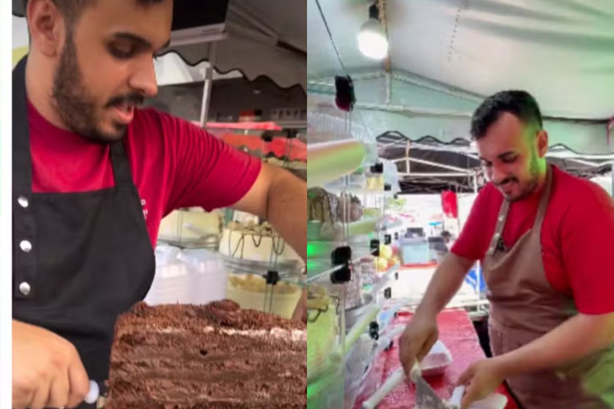 Empresário faz sucesso nas feiras de Goiânia com venda de tortas e revela faturamento de R$ 100 mil