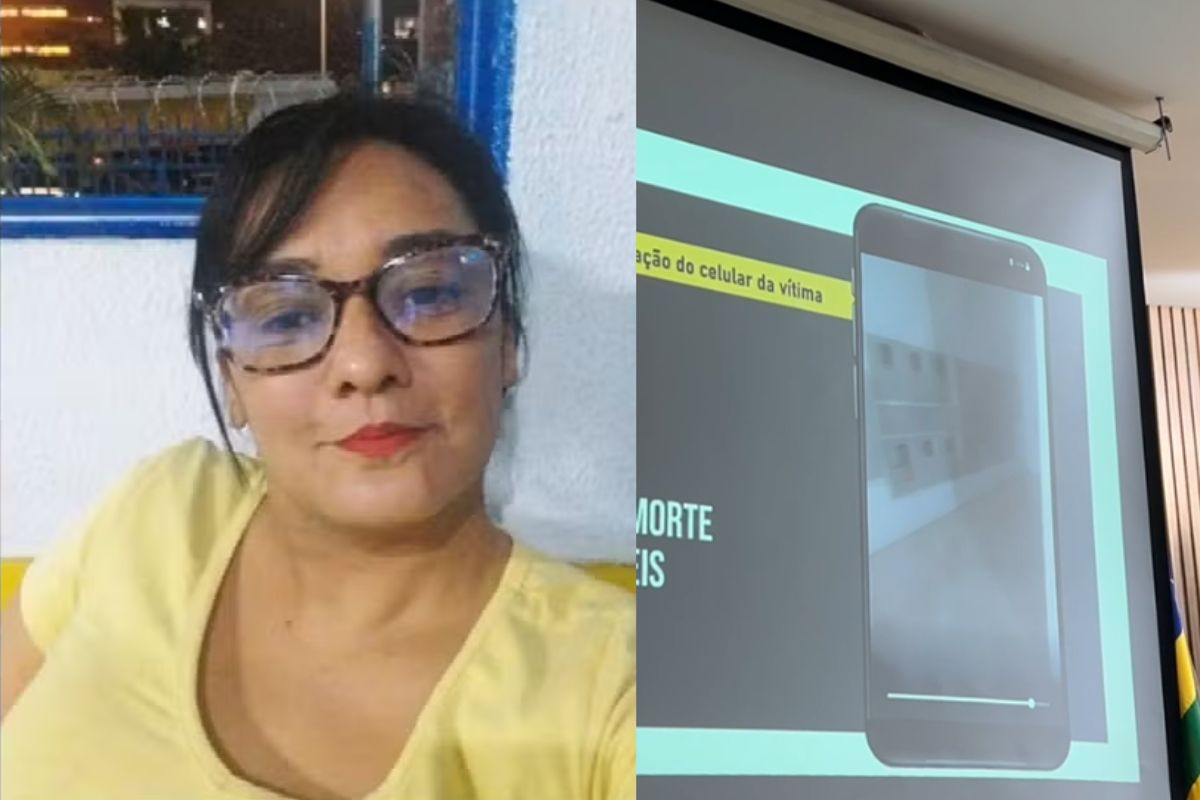 Imagens mostram momento em que corretora é atacada por síndico em Goiás