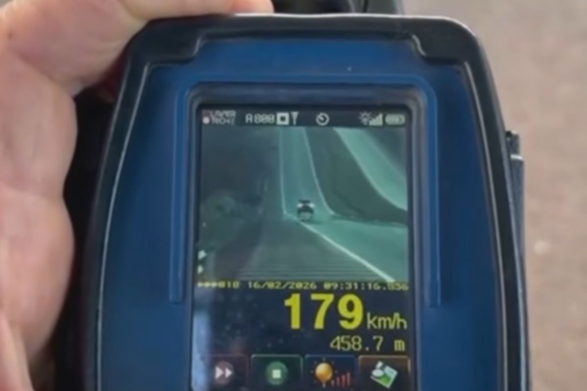 PRF flagra veículos a quase 200 km/h em rodovias federais de Goiás durante o Carnaval