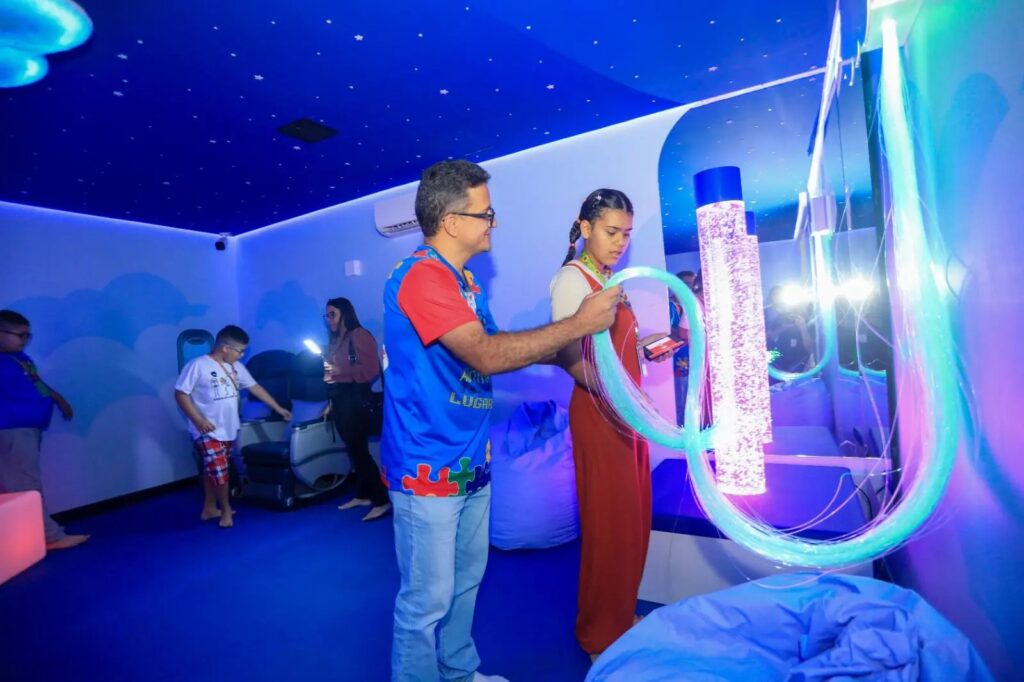 Aeroporto de Goiânia ganha Sala Multissensorial para passageiros com TEA e TDAH