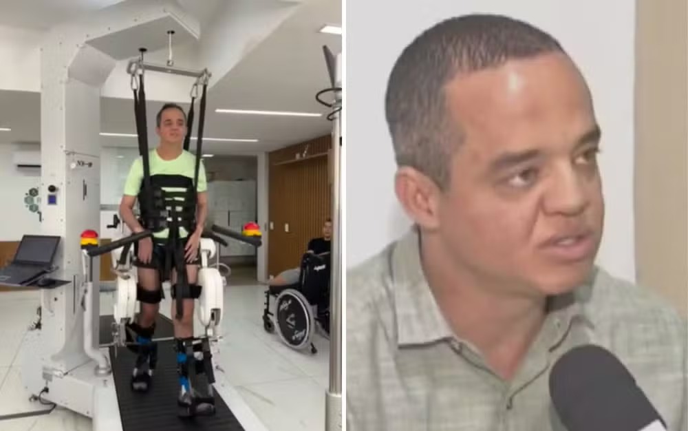 Delegado goiano que ficou tetraplégico em acidente na GO-330 recebe tratamento inédito e reacende esperança