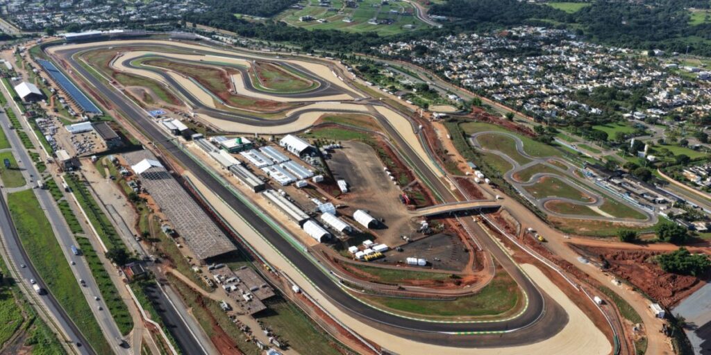 Autódromo de Goiânia chega a 95% das obras e se prepara para receber MotoGP