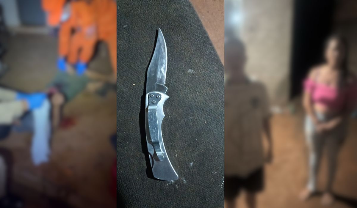 Homem fica em estado grave após ser esfaqueado durante discussão em Trindade