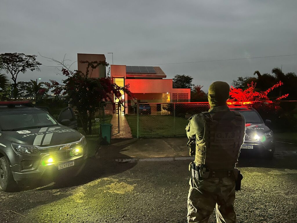 Megaoperação da PCGO bloqueia R$ 4,2 milhões e mira organização criminosa