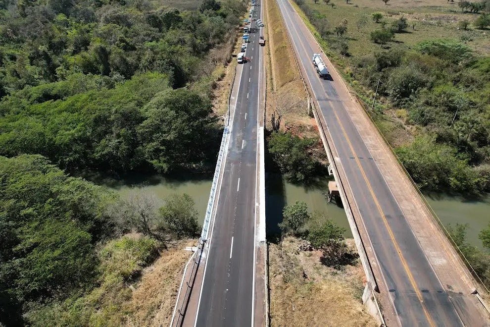 Motoristas passarão a pagar free flow nas BRs 060 e 452; veja valores