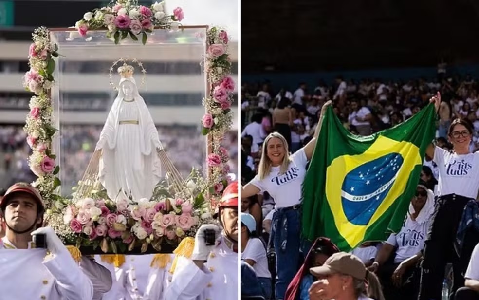 Totus Tuus 2026 reúne atrações religiosas no Estádio Serra Dourada neste sábado (30)