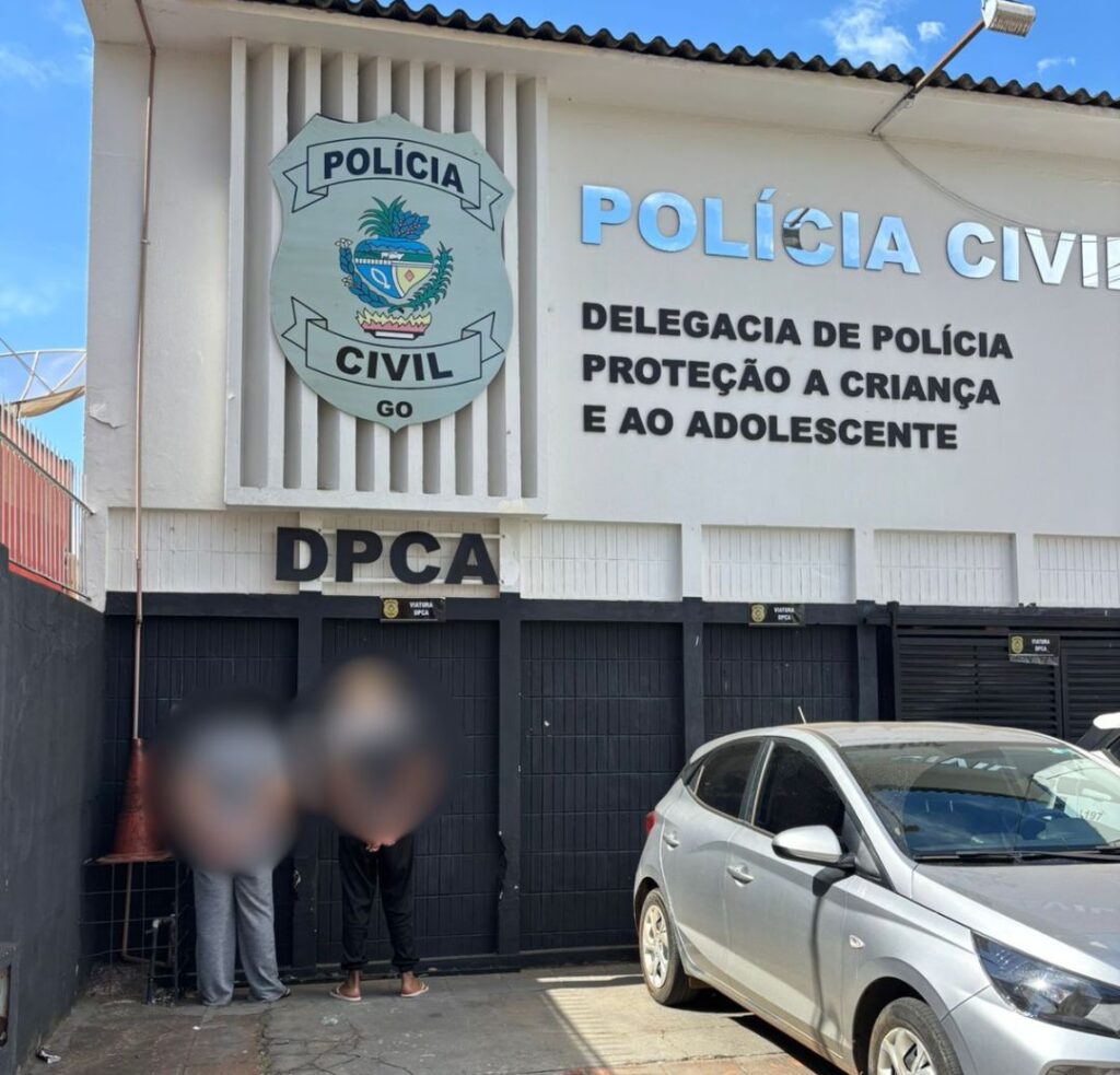 Casal é preso em Anápolis suspeito de estupro de vulnerável contra criança
