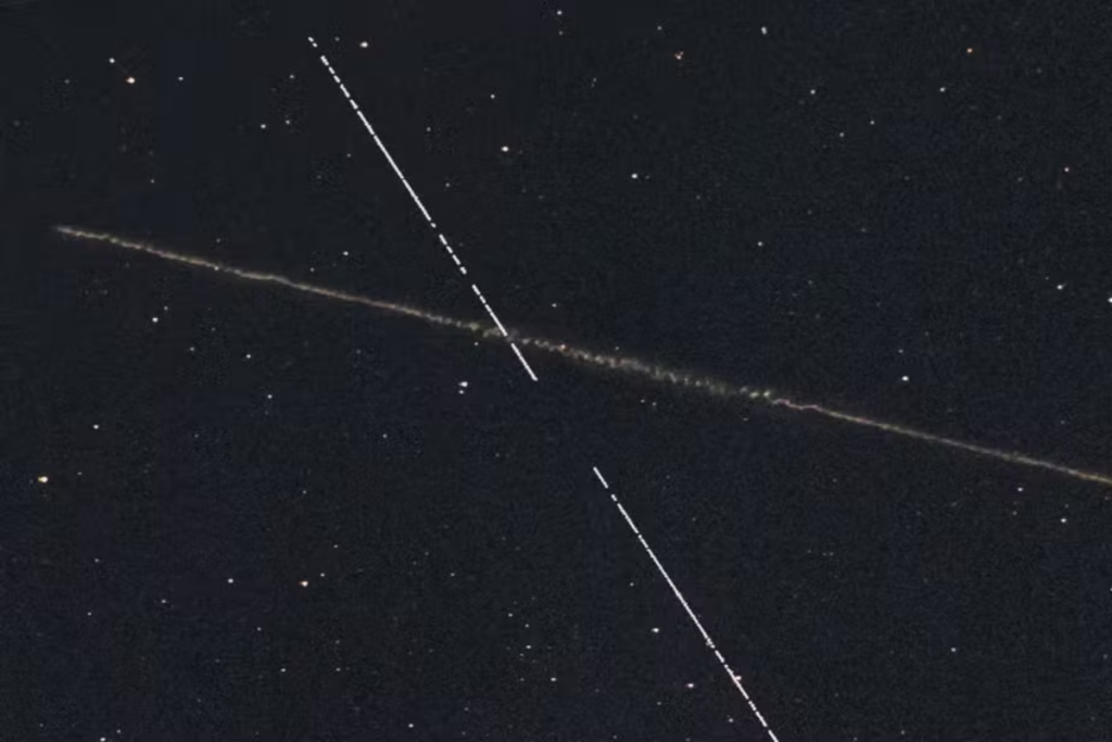 Fenômeno raro: asteroide e meteoro são registrados ao mesmo tempo em Goiânia