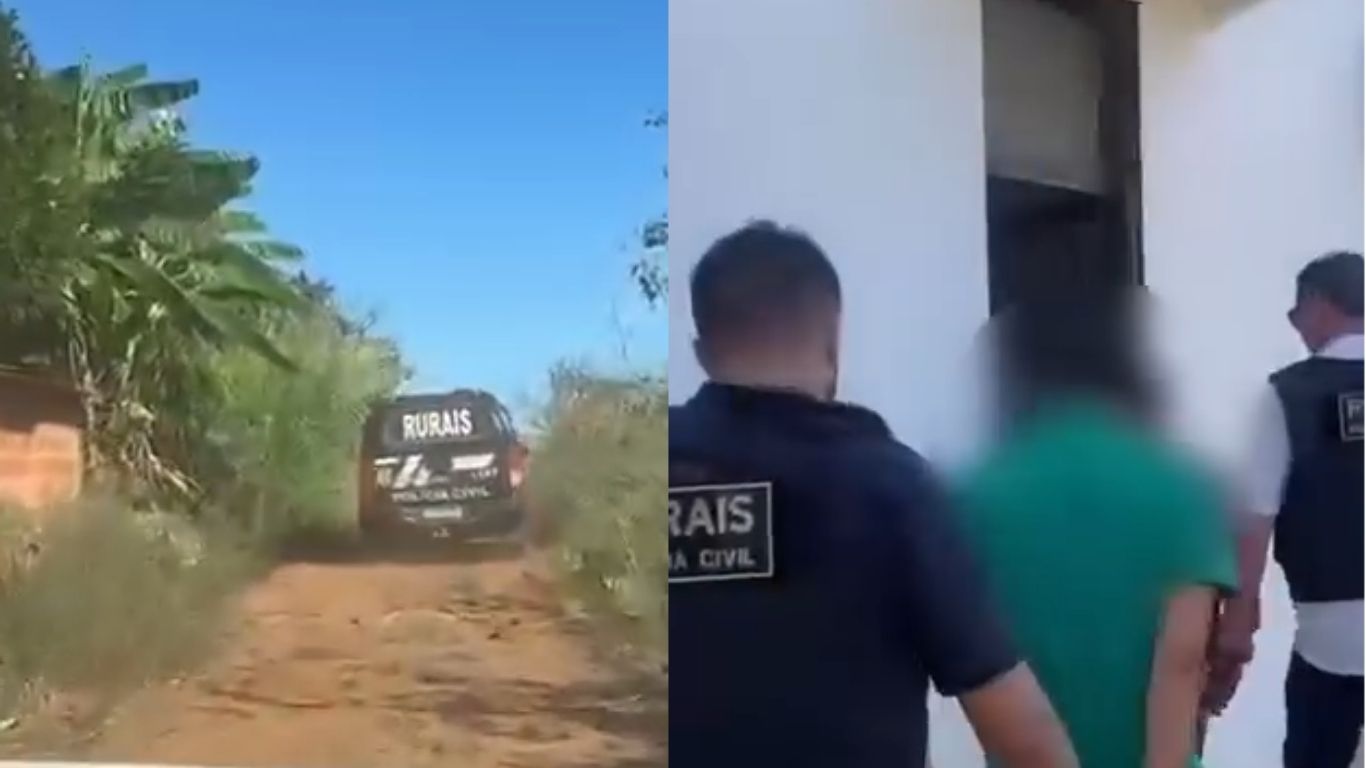 Operação Vértice: PCGO prende suspeitos de roubo violento em fazenda em Santo Antônio do Descoberto