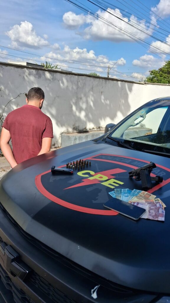 Caçada termina com prisão de suspeito de duplo homicídio em Goiás