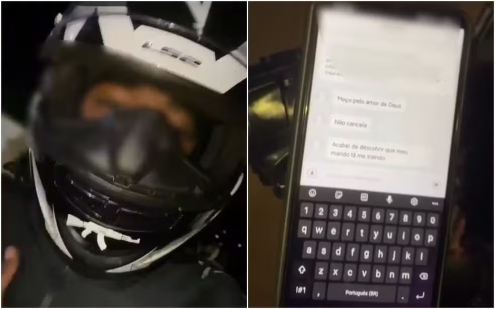 Motorista recebe mensagem inesperada de passageira em Anápolis e caso viraliza