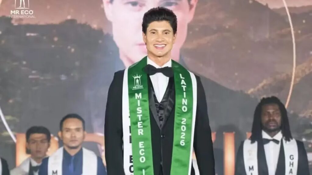 Médico goiano conquista título internacional de beleza nas Filipinas