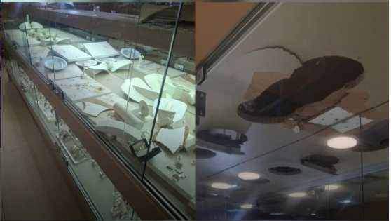 Criminosos invadem joalheria em shopping de Goiânia e causam prejuízo de R$ 400 mil
