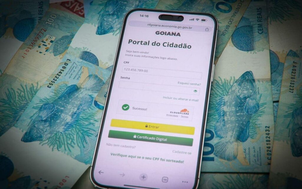 Últimos dias: prazo para concorrer a até R$ 50 mil na Nota Fiscal Goiana termina domingo (12)