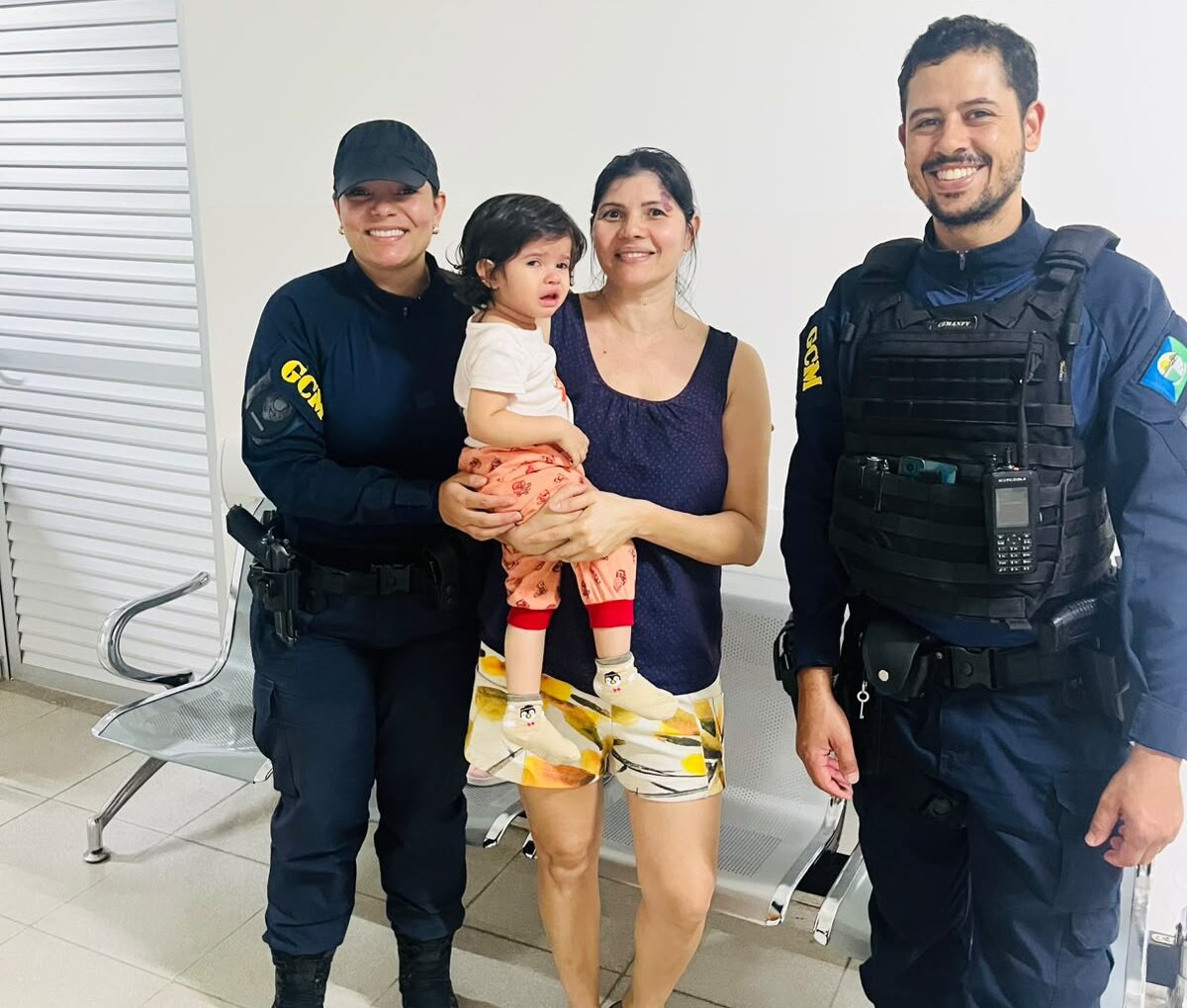 Guarda Civil salva criança engasgada durante patrulhamento em Senador Canedo