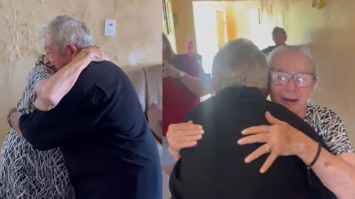 Mais de 70 anos depois, irmãos separados na infância vivem reencontro emocionante