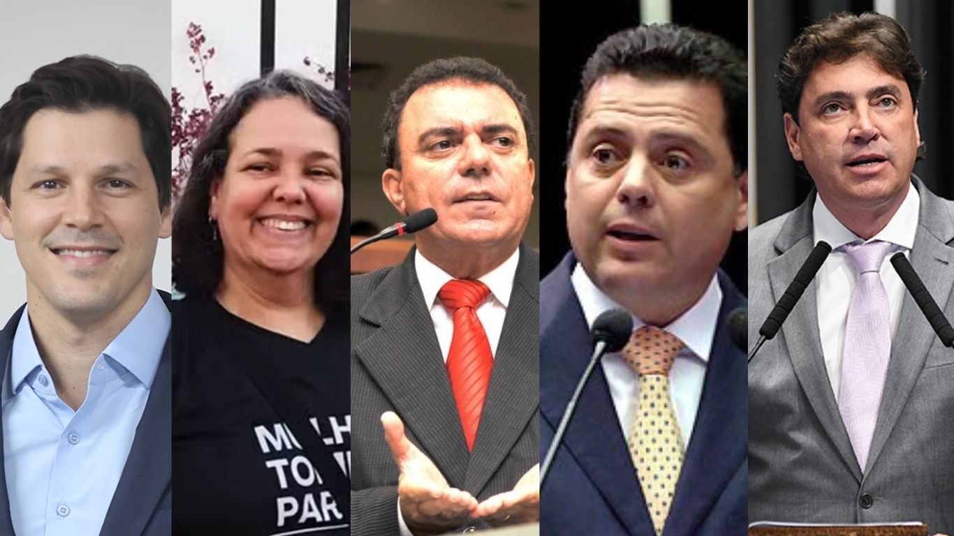 Cinco candidatos já estão oficializados na disputa pelo Governo de Goiás; veja quem são
