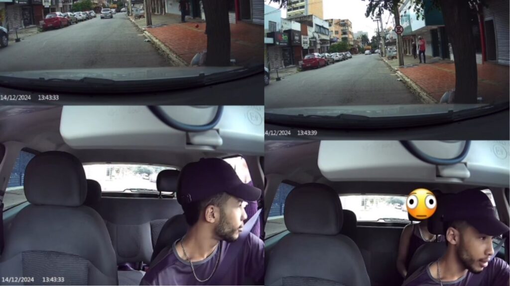 Motorista de aplicativo viraliza após ajudar passageira que estaria sendo seguida em Goiânia
