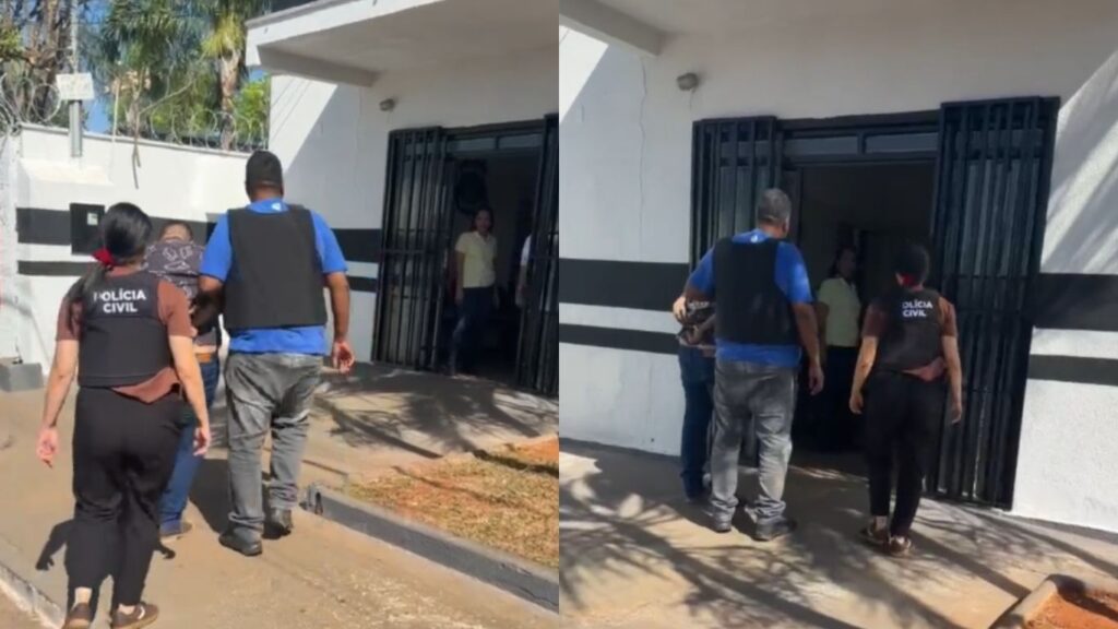 Homem tenta fugir da polícia de moto, é preso e começa a chorar em Goiânia