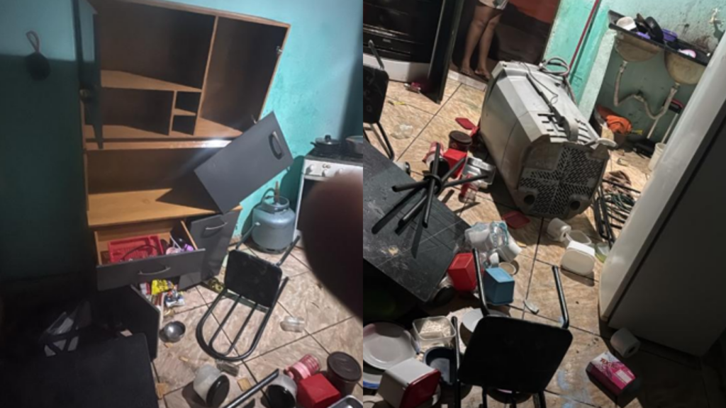 Suspeito de agredir mulher tenta se ferir durante transporte para delegacia em Goiânia