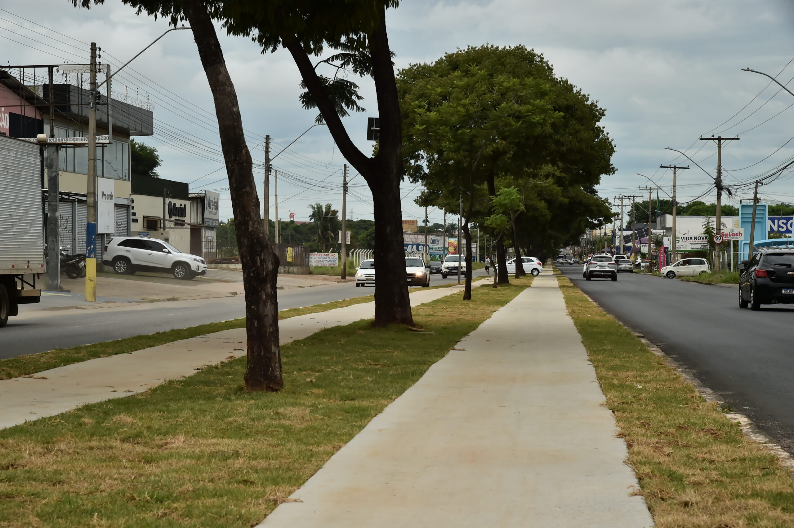 Obras do BRT vão mudar o trânsito na Avenida Rio Verde; veja os desvios