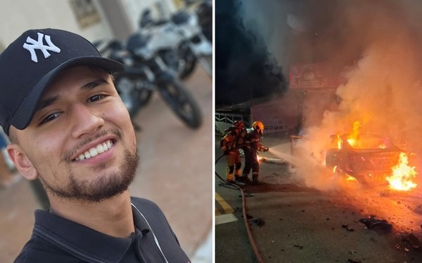 Jovem morre após colisão entre carro e moto em Goiânia
