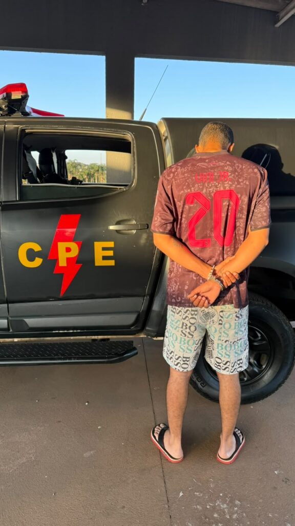 Acabou a fuga: CPE prende foragido da Justiça por estupro em Trindade