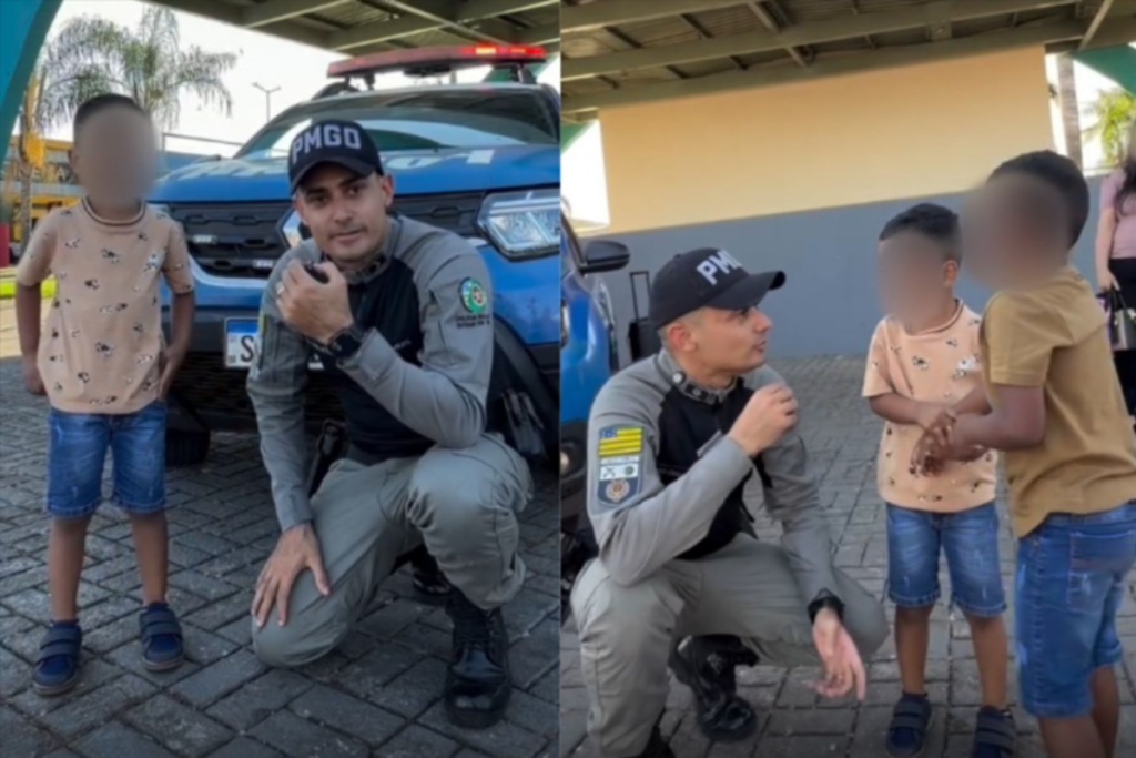 Menino aciona a PM para denunciar tio e descobre que “agressor” tem a mesma idade que ele