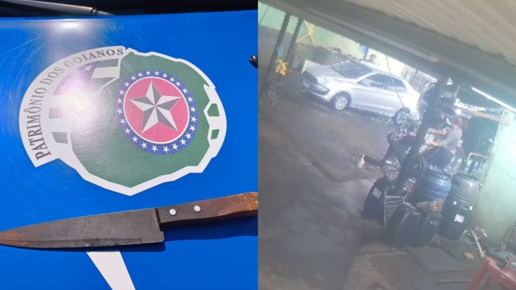Imagens mostram homem tentando matar ex-colega de trabalho em Rio Verde; suspeito a culpava por demissão