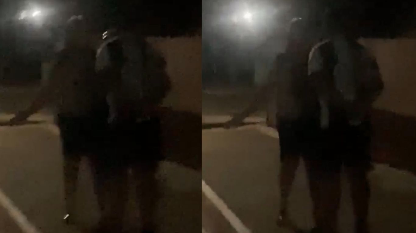 Adolescente é agredido com tapa no rosto após bola atingir portão de mulher em Nova Glória