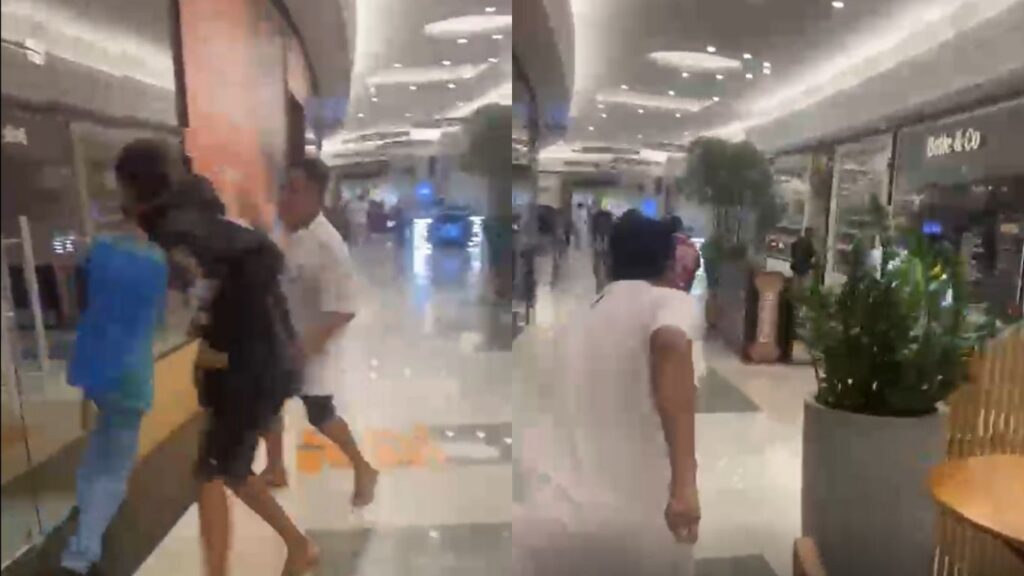 Torcedores de Goiás e Vila Nova saem no tapa e protagonizam briga dentro de shopping em Goiânia