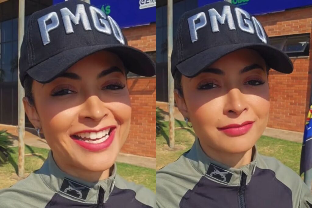 PM aproveita calorão em Goiás para mandar recado a quem pensa em cometer crimes: “Não compensa”