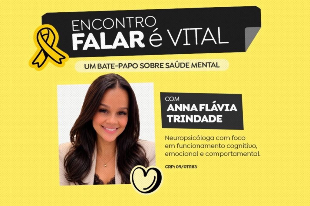 Clínica promove encontro gratuito sobre saúde mental nesta sexta-feira na Grande Goiânia