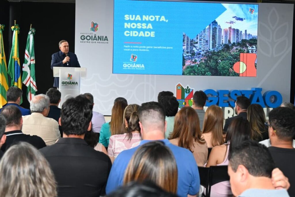 Sandro Mabel propõe programa que dá créditos a quem pede nota fiscal, em Goiânia