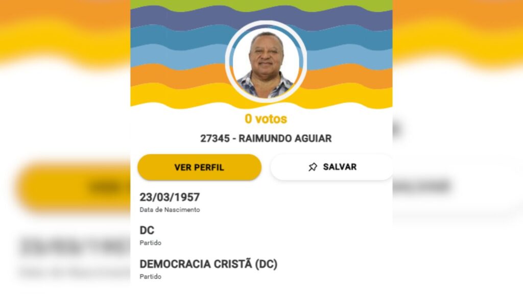 Nem o próprio voto: candidato a deputado estadual em Goiás termina com zero voto