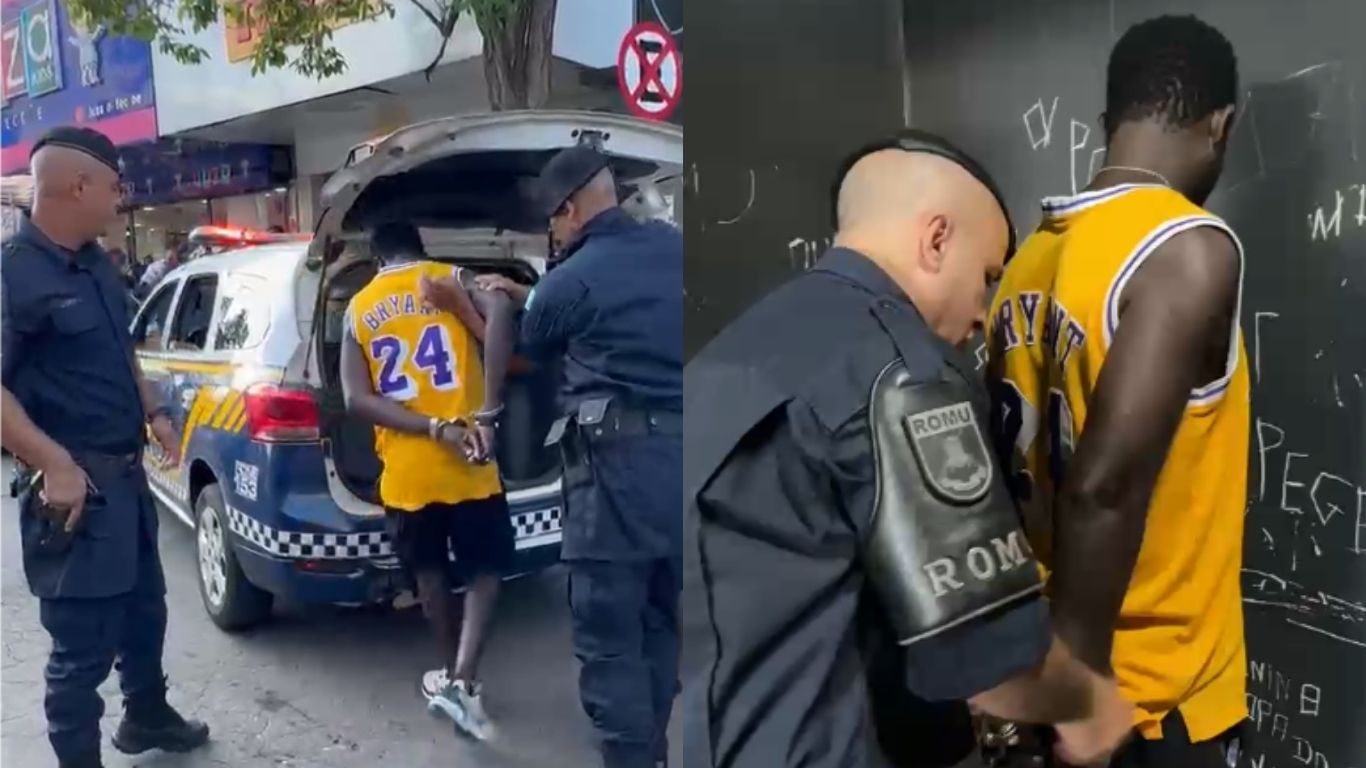 ‘Sei onde você trabalha’: ambulante é detido após ameaçar auditor fiscal em Goiânia