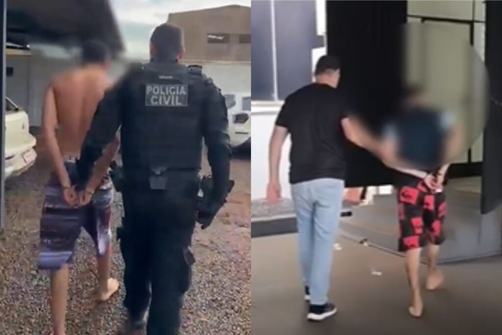 Dois homens são presos investigados de matar jovem por causa de carro estacionado, em Rio Verde