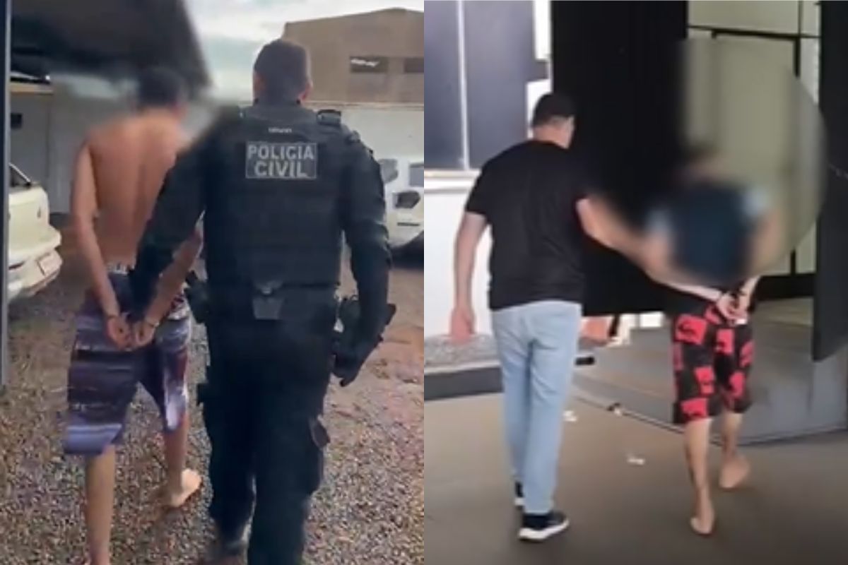 Dois homens são presos investigados de matar jovem por causa de carro estacionado, em Rio Verde