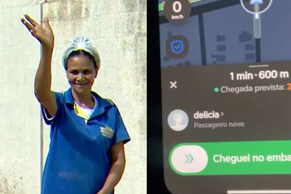 “Delícia” de Trindade viraliza após motorista de aplicativo se surpreender com nome