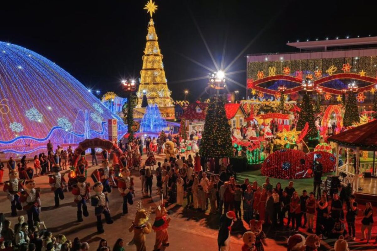 Natal do Bem começa a ser montado e terá 58 apresentações artísticas, em Goiânia