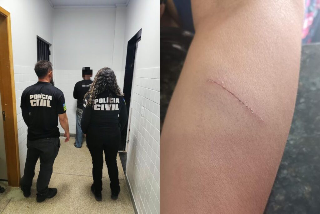 Homem é preso por ameaçar e agredir ex-companheira em Águas Lindas de Goiás